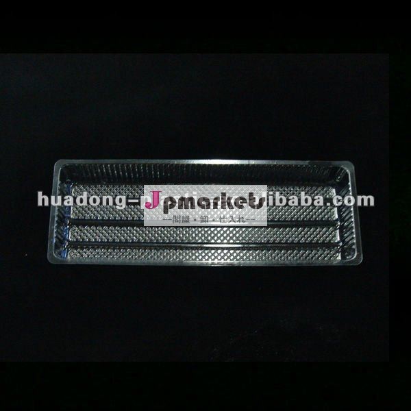 透明なプラスチック製のインサートトレイhdb13523.5*8.5*2.0bliscuit問屋・仕入れ・卸・卸売り