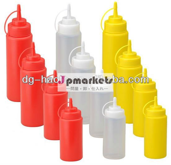 プラスチック製の醤油のスクイーズボトル/ht-d35醤油スクイーズディスペンサー問屋・仕入れ・卸・卸売り