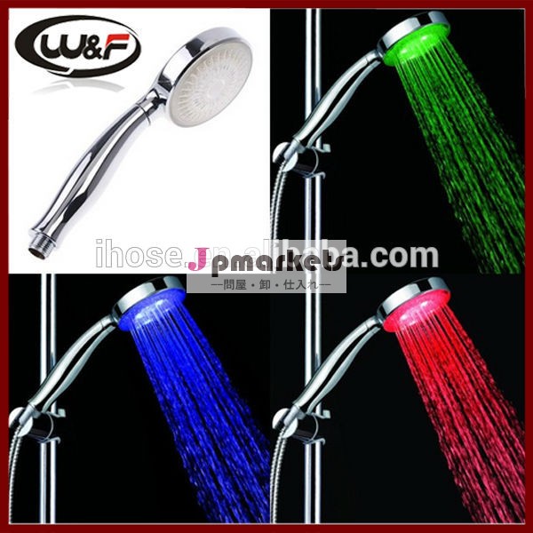 315led色温度センサーledスプレーシャワーヘッド問屋・仕入れ・卸・卸売り