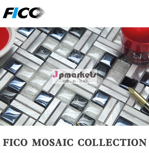 ficoのモザイク、 gml065s、 クリスタルガラスモザイクタイル問屋・仕入れ・卸・卸売り