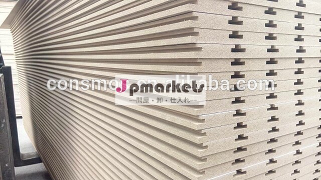 メラミン工場販売12mm/pvcslotwall、 スロットmdfパネル15mm/溝mdfボードマイナス/aluminiumslatwallインサート問屋・仕入れ・卸・卸売り