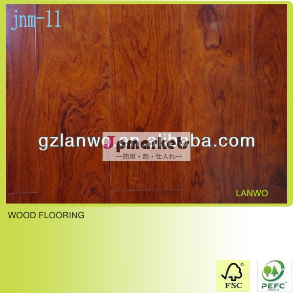 良質の寝室の正方形の赤い木材チーク材のフローリング広州の床タイル問屋・仕入れ・卸・卸売り