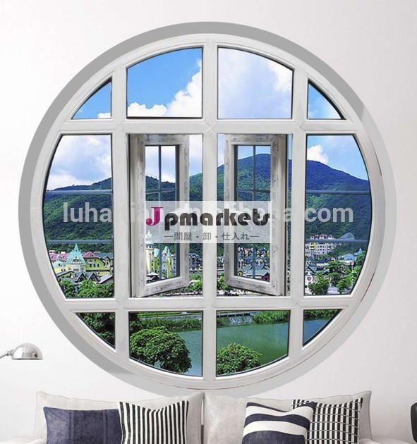 modern design UPVC round window with waterproof and insulation function問屋・仕入れ・卸・卸売り