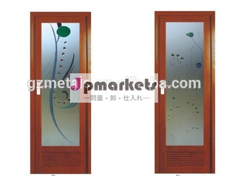 メーカーpvcプロファイルpvcの浴室のドアのための中国での価格問屋・仕入れ・卸・卸売り