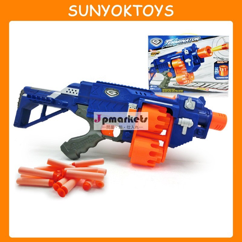 プラスチック製のおもちゃの銃電気2014年面白いソフトブレットガンのおもちゃ、 おもちゃの銃問屋・仕入れ・卸・卸売り