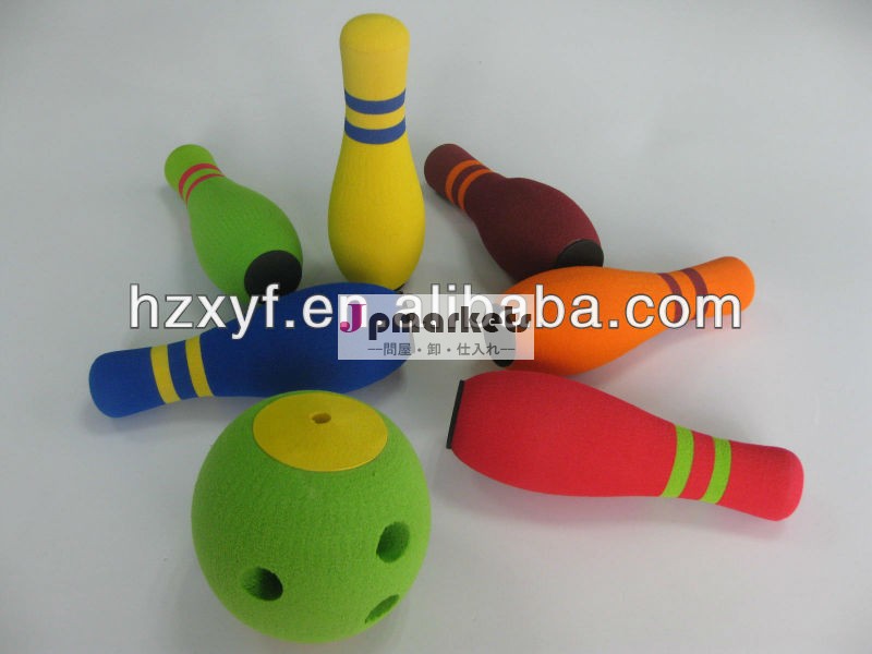 エヴァの泡のボウリングのボールのために設定された子供面白いおもちゃ問屋・仕入れ・卸・卸売り