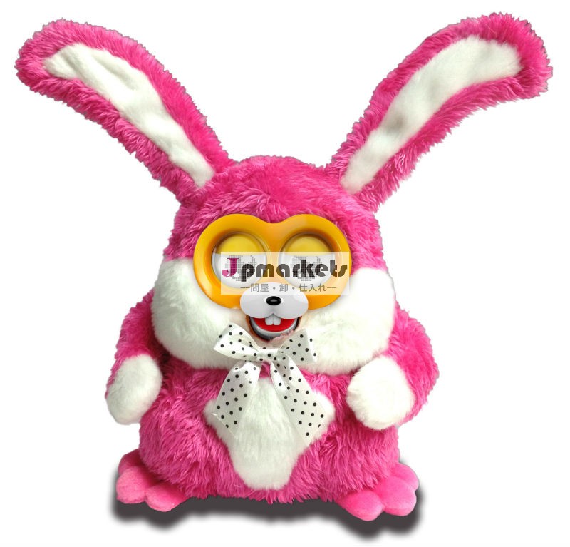 子供スマート電子は、 ぬいぐるみのおもちゃのウサギを歌って、 ダンス、 話を教えてくださいとリピート機能問屋・仕入れ・卸・卸売り
