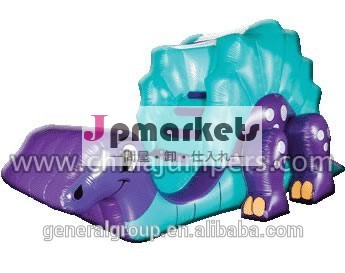 込み価格中国　インフレータブル修理キットおよび送風機なし。 階段の恐竜スライド1ジャンパー問屋・仕入れ・卸・卸売り