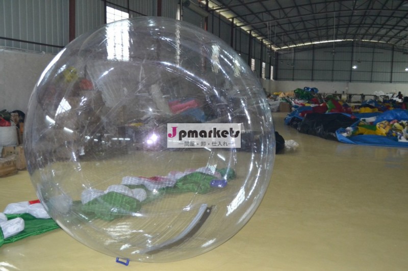 子供プレイ機器2015水ボールインフレータブル水歩く球明確なボール問屋・仕入れ・卸・卸売り