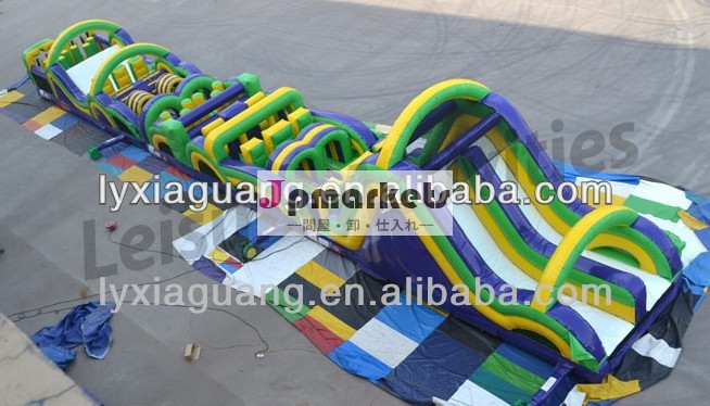 子供のためのトンネルraceinflatable障害物コース問屋・仕入れ・卸・卸売り