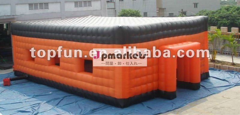 プロモーションインフレータブル正方形tent赤展覧会のための問屋・仕入れ・卸・卸売り