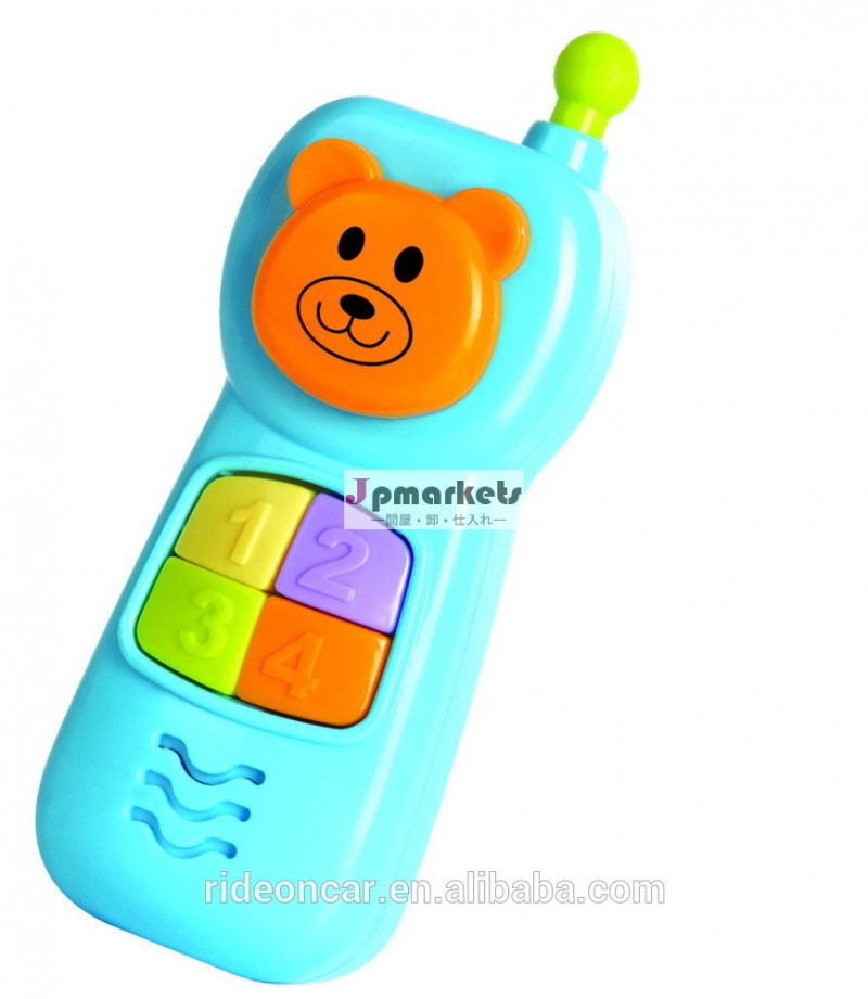 新しい屋外の電子電話kn4クマの形の早期学習赤ちゃん電話おもちゃ使わ問屋・仕入れ・卸・卸売り