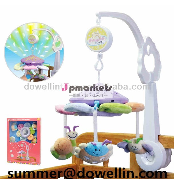 赤ちゃんのガラガラのおもちゃ。 2014年生まれたばかりの赤ん坊のギフトセット。 光と音楽と問屋・仕入れ・卸・卸売り