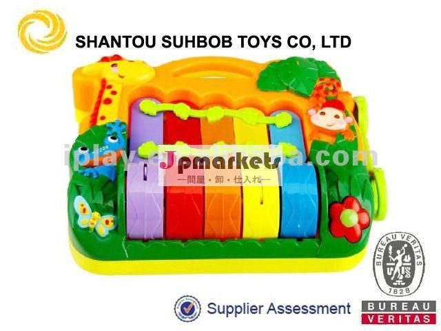 虹のピアノ打楽器の赤ん坊は6か月楽器のハンマーの器械のプラスチックおもちゃの年齢をもてあそび、持ち上げる問屋・仕入れ・卸・卸売り