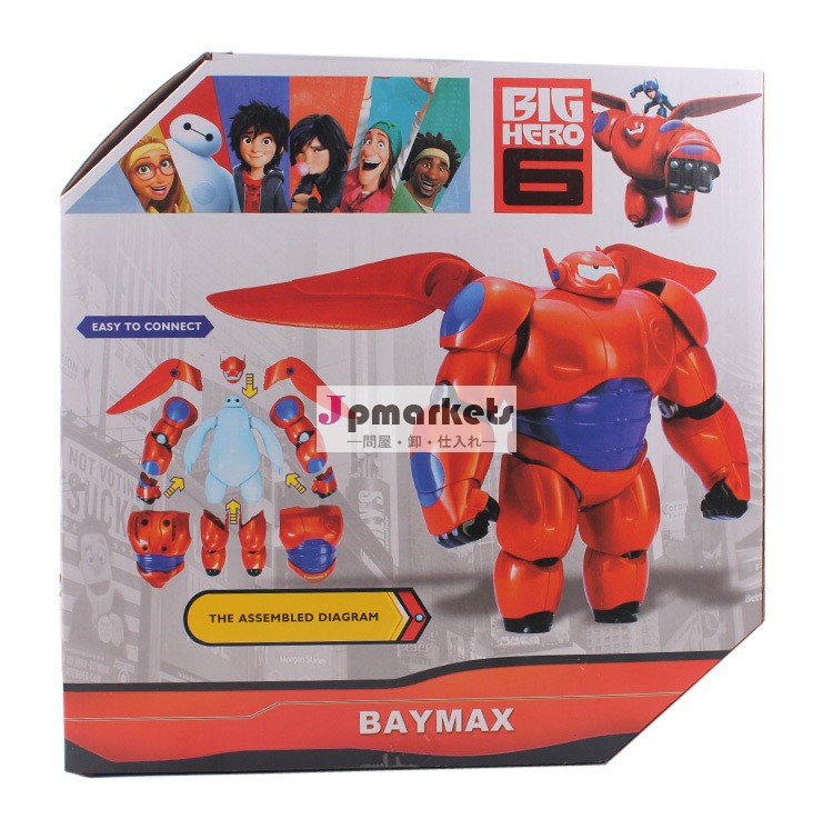 おもちゃの大きな2015売れ筋baymaxヒーロー6カラーボックスdiy人形問屋・仕入れ・卸・卸売り