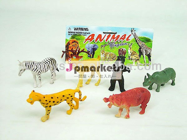 を満たすen71熱い販売の動物のおもちゃのプラスチック製の野生動物のおもちゃヒョウ問屋・仕入れ・卸・卸売り
