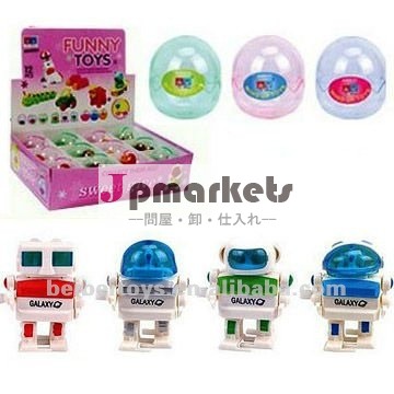 プラスチックロボット巻き上げる安いミニカプセル玩具卸売/ミニおもちゃ/ノベルティおもちゃ/プロモーションおもちゃ問屋・仕入れ・卸・卸売り