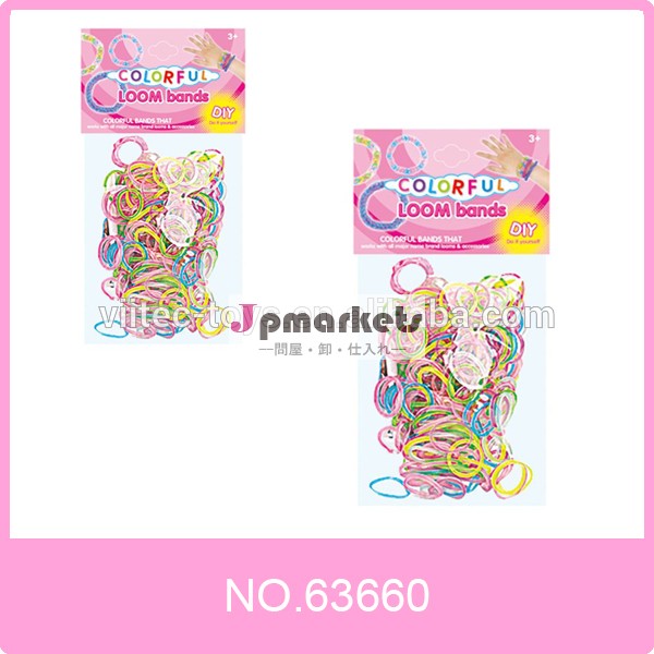 ・カラフルなloomband63660#girlsジュエリー問屋・仕入れ・卸・卸売り
