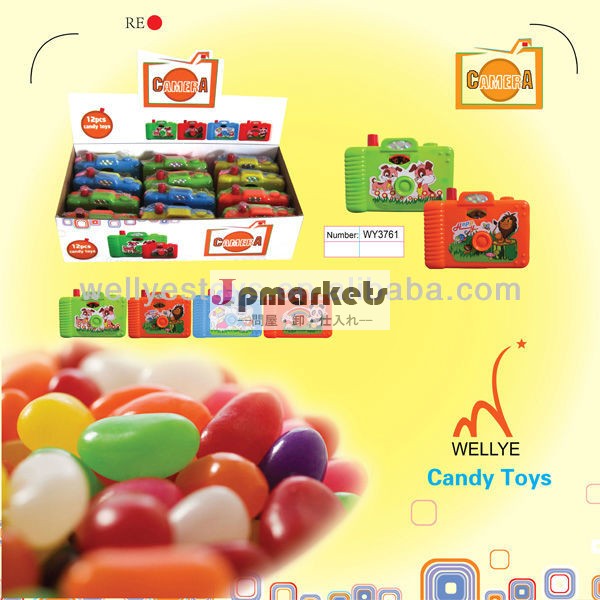 カメラおもちゃキャンディー、 内部のキャンディとおもちゃ、 甘いおもちゃ問屋・仕入れ・卸・卸売り