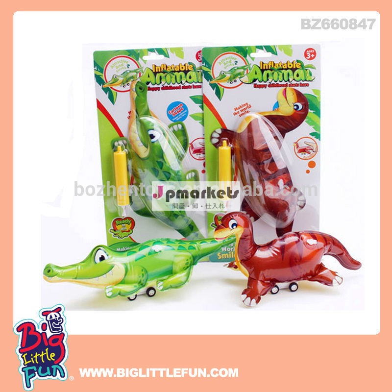 おもちゃの恐竜の摩擦とワニ口、 子供のためのインフレータブル動物おもちゃ問屋・仕入れ・卸・卸売り
