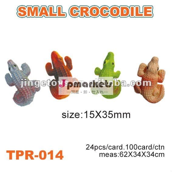 tprの販売プロモーションプラスチック動物のおもちゃのワニのおもちゃ問屋・仕入れ・卸・卸売り