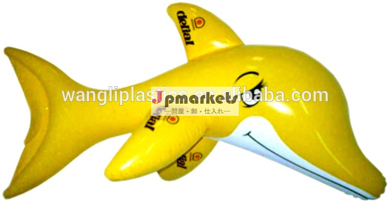 新しいデザインインフレータブルプロモーションクジラのおもちゃ小さなクジラのおもちゃ問屋・仕入れ・卸・卸売り
