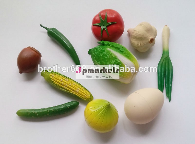ミニチュア人工野菜熱い販売法プラスチック、 装飾的なプラスチック製の人工野菜トマトのチリ卵ニンジンの家の装飾問屋・仕入れ・卸・卸売り