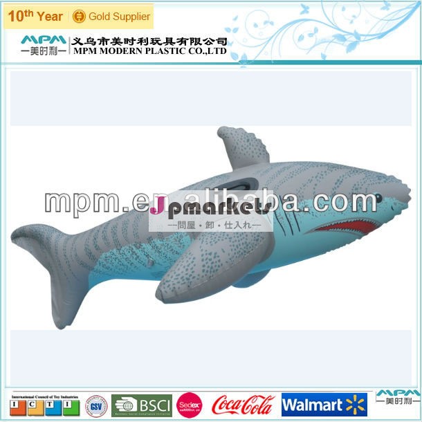 インフレータブルpvc熱い販売のサメ、 プラスチックインフレータブルサメのおもちゃ、 pvcインフレータブル形状問屋・仕入れ・卸・卸売り