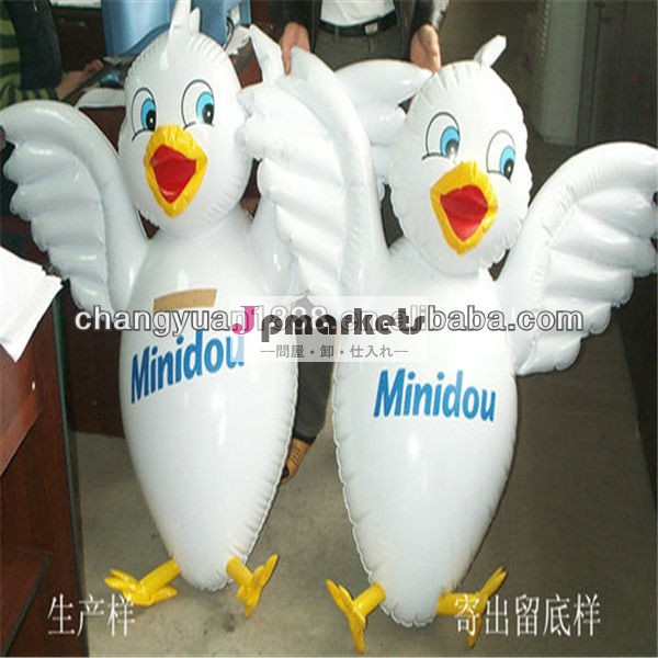 pvcインフレータブル動物おもちゃインフレータブル鶏子供用に設計された様々なタイプ問屋・仕入れ・卸・卸売り
