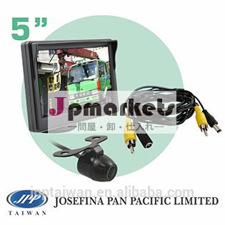 5" モニターバックアップ車蝶が反転カメラキットを使用してシステムの駐車場のラインと5メートルのケーブル問屋・仕入れ・卸・卸売り