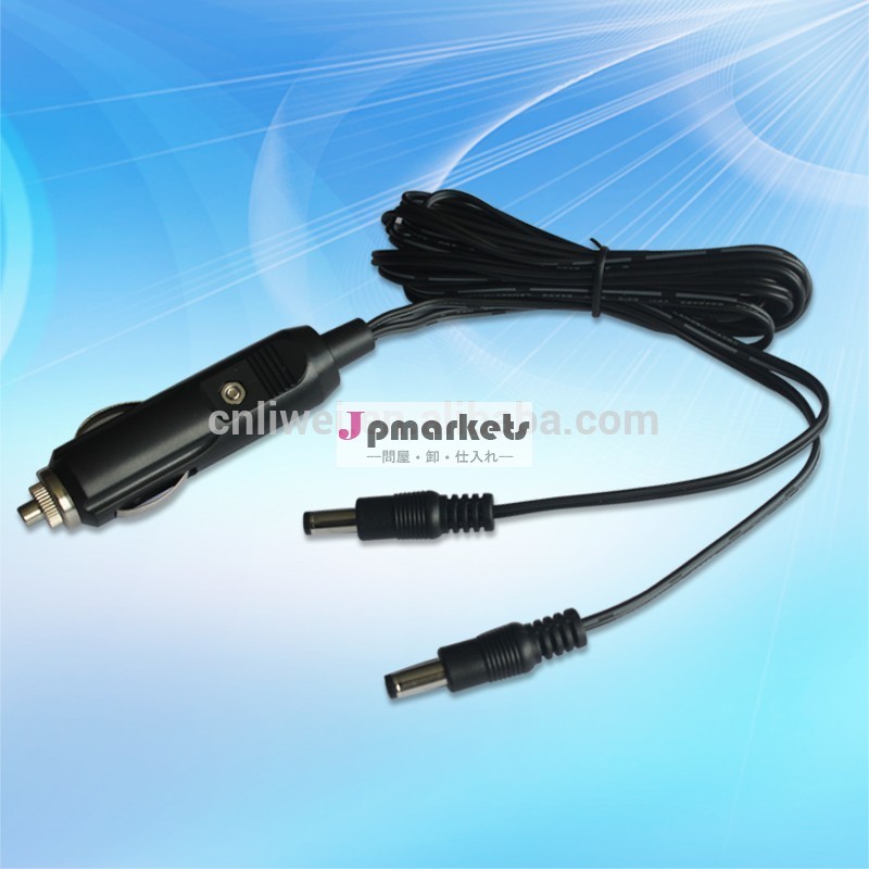 12V/24V American style car cigarette lighter plug with DC cable問屋・仕入れ・卸・卸売り