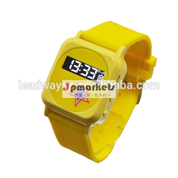 ミニ腕時計gpsの追跡者オリジナル/強力な防水gps/gprs/gsm/手首追跡者個人トラッカー( 黄色) ldw-tkw19g問屋・仕入れ・卸・卸売り