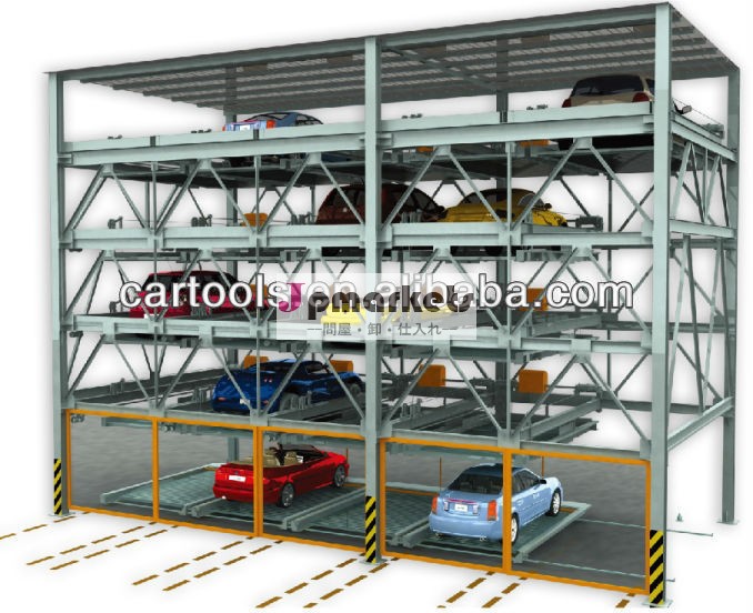 マルチ- レベル垂直鋼構造の車のガレージ問屋・仕入れ・卸・卸売り