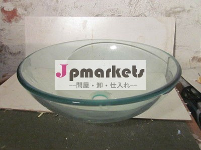 フェイ·402conremporary強化ガラスの洗面台問屋・仕入れ・卸・卸売り