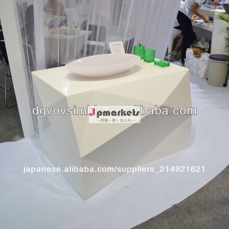 ファッションスタイルコーリアンのカウンター/カウンター固体表面の洗面化粧台問屋・仕入れ・卸・卸売り