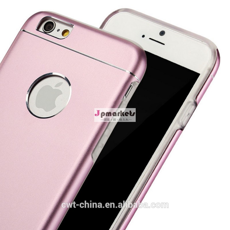 アリババチャイナローズゴールド新製品超- 薄いアルミiphone6用tpuカバーケース、 iphone用ケース6プラスオリジナルロックを解除-携帯電話バッグ、ケース問屋・仕入れ・卸・卸売り