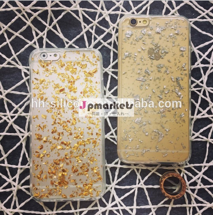 新しい到着の贅沢な箔の輝き6プラスiphone用カバーケース-携帯電話バッグ、ケース問屋・仕入れ・卸・卸売り
