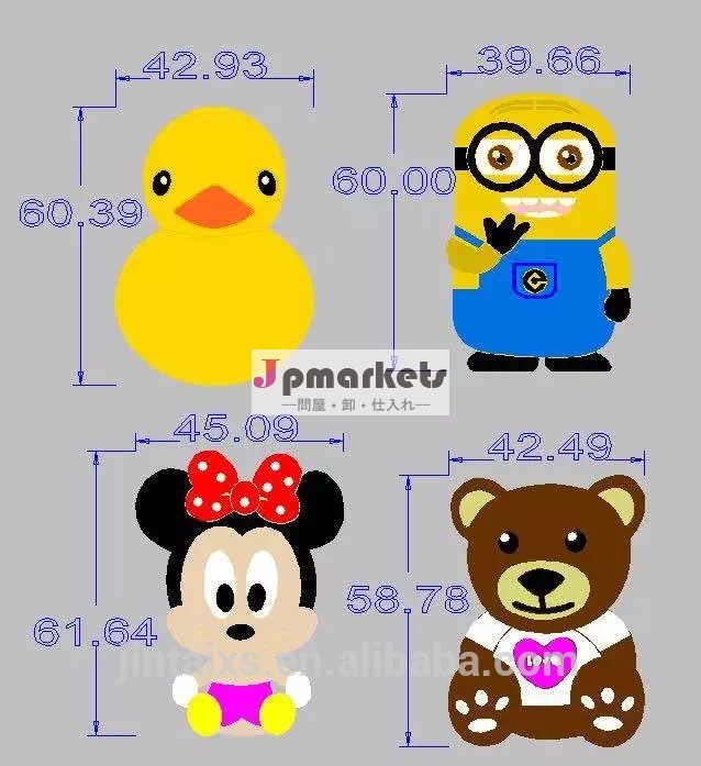 熱い販売の低価格ユニバーサルスマート電話のバンパーのケース3d漫画のケース-携帯電話バッグ、ケース問屋・仕入れ・卸・卸売り