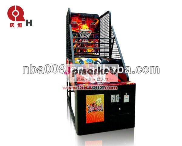クレイジーバスケットボールコインアーケードシューティングゲーム機( qhbm- 06)-コイン式遊具問屋・仕入れ・卸・卸売り