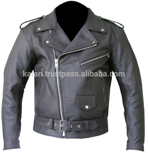 カラン1フラップカウハイドオートバイの革のジャケット-バイクウェア問屋・仕入れ・卸・卸売り