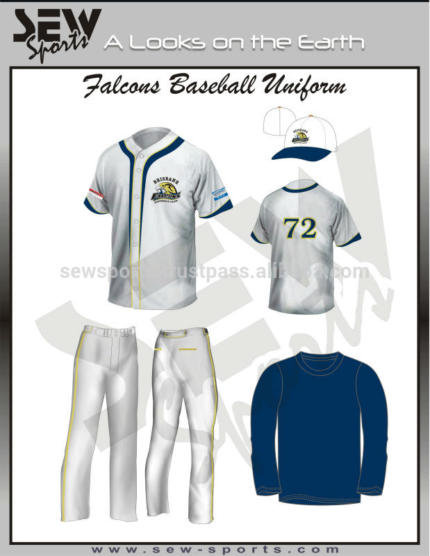 の野球のユニフォーム素晴らしい組み合わせによってスポーツを縫う-野球、ソフトボールウェア問屋・仕入れ・卸・卸売り