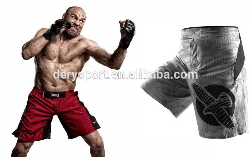 カスタム昇華derymmaの戦いショートパンツ、 mmaのショートパンツ、 mmaボクシングのために-武道、格闘技用ウェア問屋・仕入れ・卸・卸売り