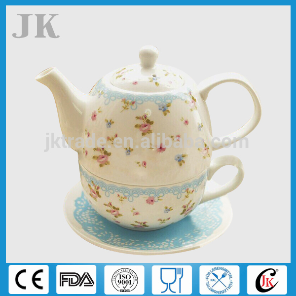 プロモーション3個ボーンチャイナバラ画像とお茶のセット-コーヒーセット、ティーセット問屋・仕入れ・卸・卸売り