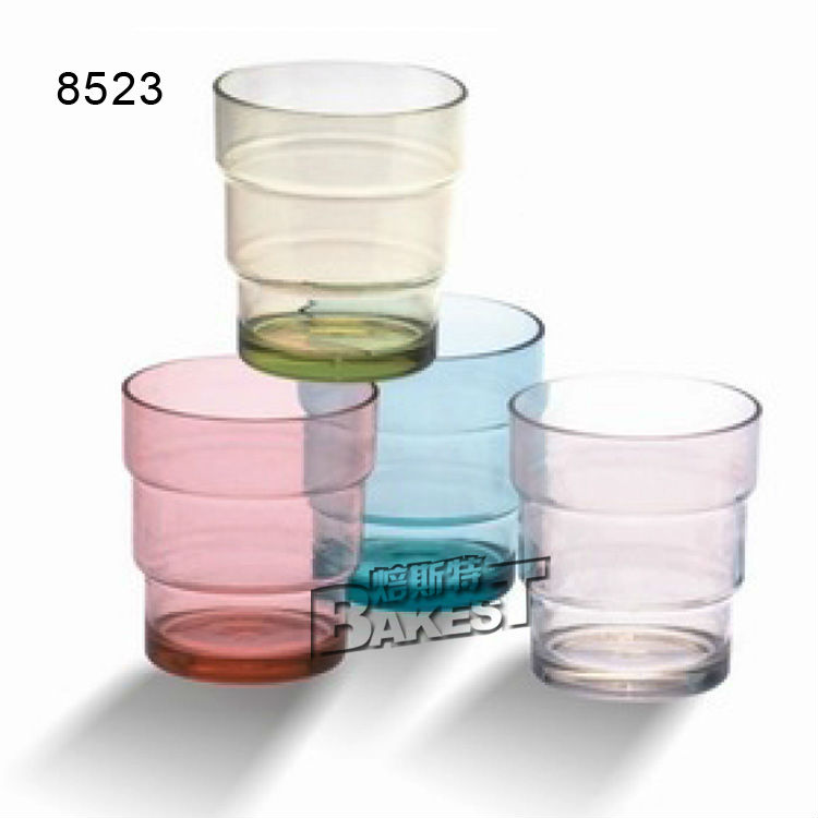 drinkware/ASの皿かアクリルのワイングラスの棚または透明または赤または青またはパターン#8323-8523ように-その他ドリンク関連製品問屋・仕入れ・卸・卸売り