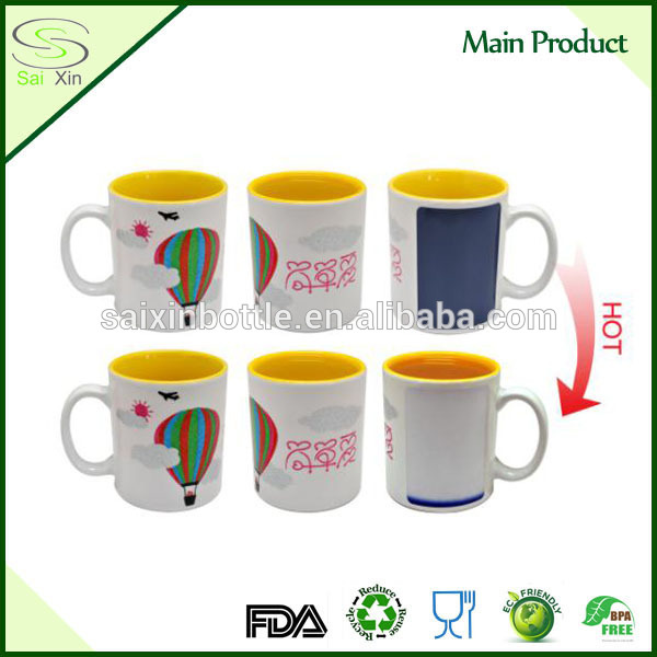 高品質画像変更マグカップセラミックコーヒーマグ熱変化写真マグカップ-マグカップ問屋・仕入れ・卸・卸売り