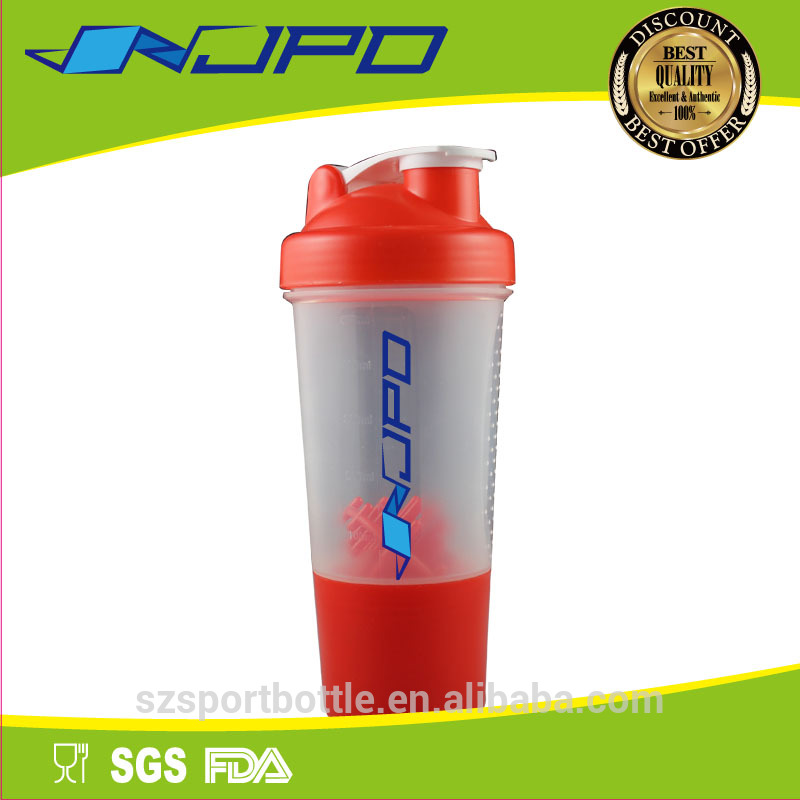 プラスチック18オンスリーク- 証拠スポーツプロテインシェーカーの飲料ボトル( sc- jp502)-水筒問屋・仕入れ・卸・卸売り