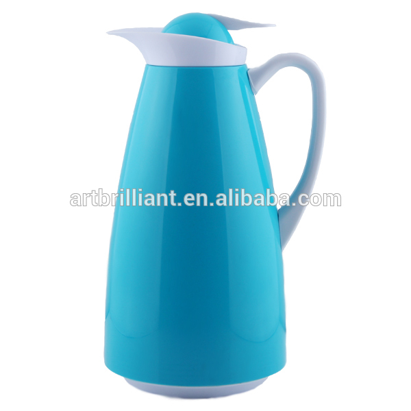 青い色のコーヒー魔法瓶1.0リットルプラスチック真空フラスコ-魔法瓶問屋・仕入れ・卸・卸売り