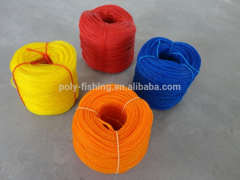 カラフルなpeポリエチレンモノフィラメント糸から作られたロープ-ロープ問屋・仕入れ・卸・卸売り