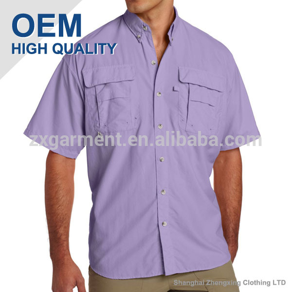 フィッシングシャツと綿100％ポプリンエコ- フレンドリーな染め材料-フィッシングウェア問屋・仕入れ・卸・卸売り