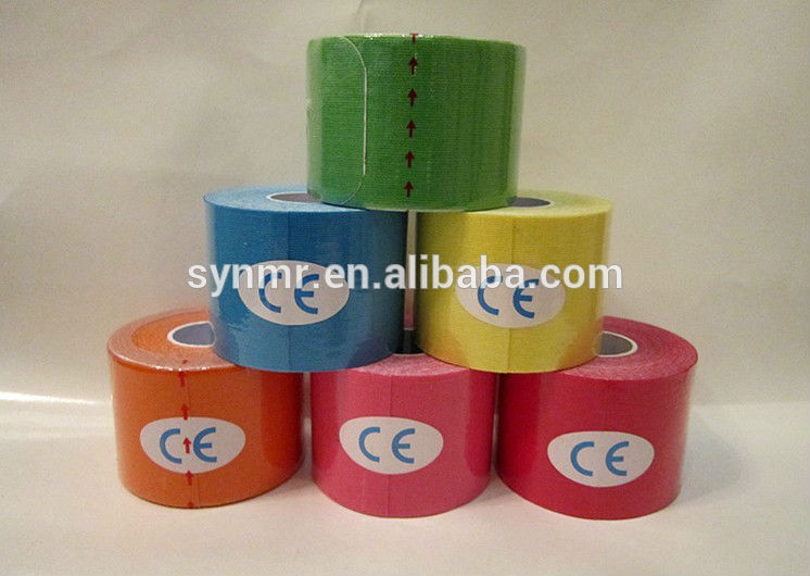 綿生理の治療スポーツネシオロジーテープ5cm*5m中国から-その他スポーツ安全用品問屋・仕入れ・卸・卸売り